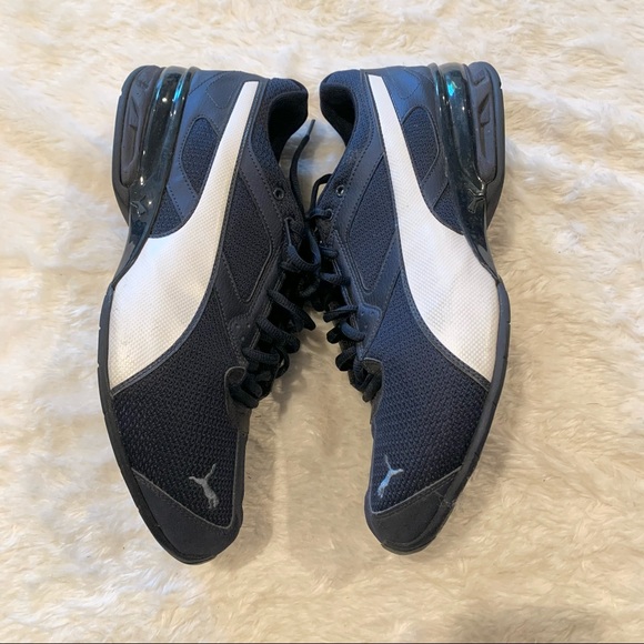 Puma Shoes Puma Tazon 6 Zag Comfort Insole Mesh Sneakers Navy 3